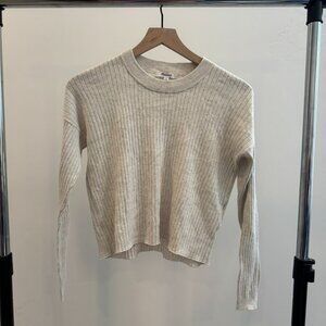 Madewell Cream Top (Cropped) XS